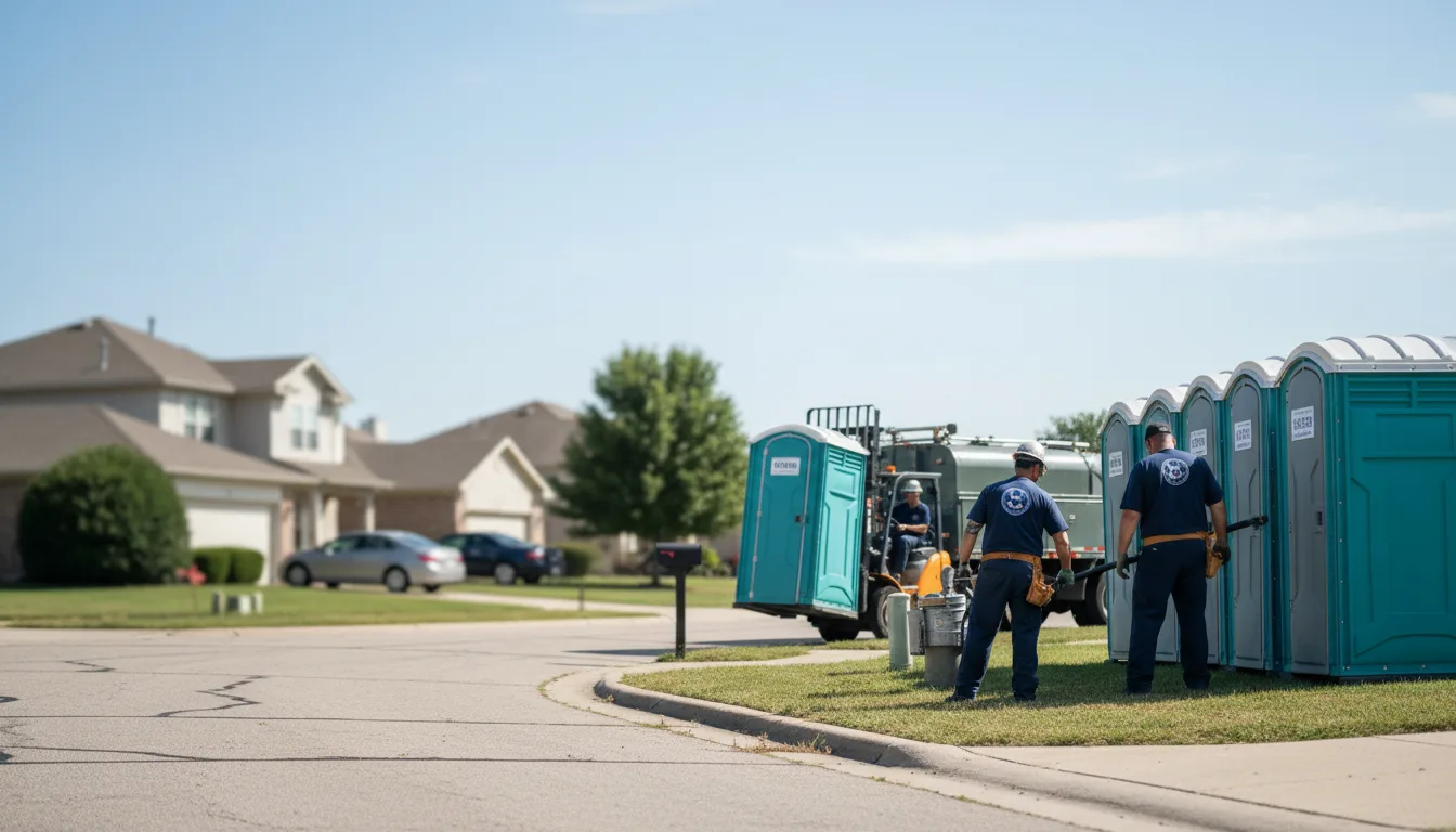 Porta Potty Rental in Farmington, IL near me